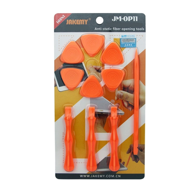 JAKEMY JM-OP11 10 in 1 Anti-static Opening Tools for Mobile Phone / Tablet by JAKEMY
