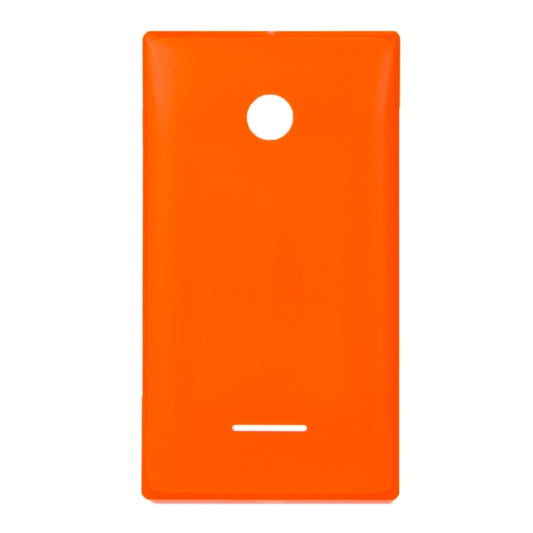 Solid Color Battery Back Cover for Microsoft Lumia 532(Orange) by buy2fix