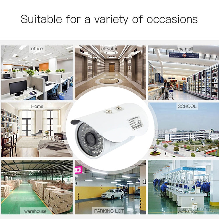 CMOS 420TVL 6mm Lens Metal Material Color Infrared Camera with 36 LED, IR Distance: 20m by buy2fix