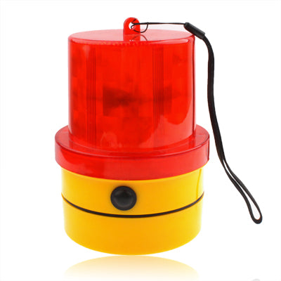Flash Strobe Warning Light with Strong Magnetic Base (Yellow + Red) by buy2fix