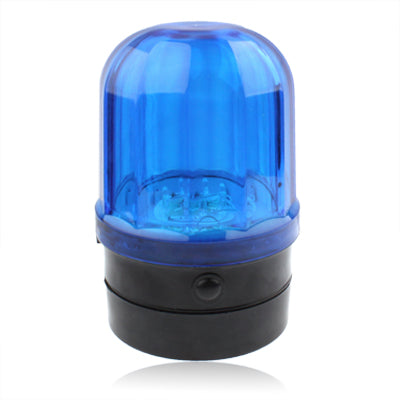 6-LED Flash Strobe Warning Light for Auto Car with Strong Magnetic Base (Blue + Black) by buy2fix