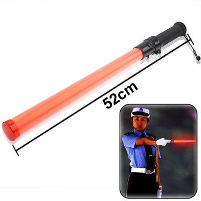 Safety Traffic 3-Mode Control Red LED Baton with Alarm Function, Length: 52cm by buy2fix