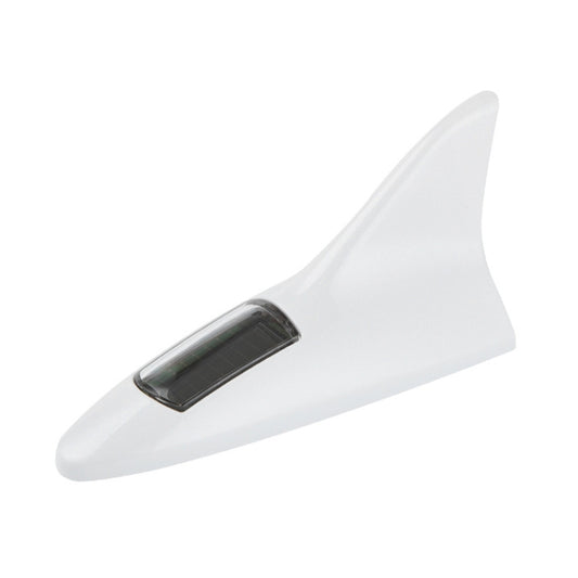 Solar Shark Fin High-positioned Alarm Light(White) by buy2fix