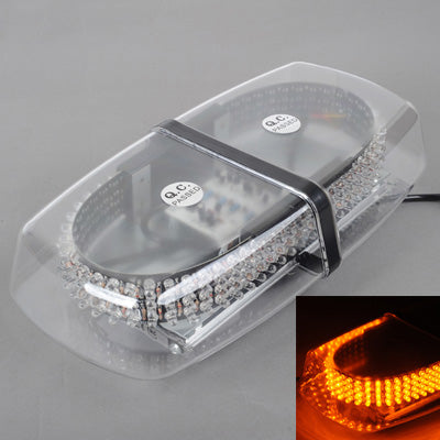 25W 240-LED Warning Mini Light Bar Strobe Waterproof Light, Yellow Light by buy2fix