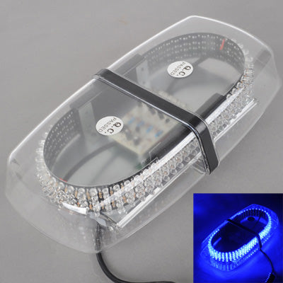 25W 240 LED Vehicle Roof Top Emergency Hazard Warning Strobe Light, Blue Light by buy2fix