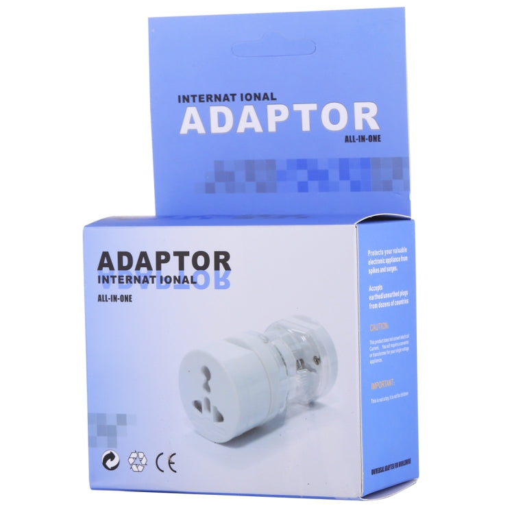 All in 1 EU + AU + UK + US Plug Travel Universal Adaptor(Black) by buy2fix