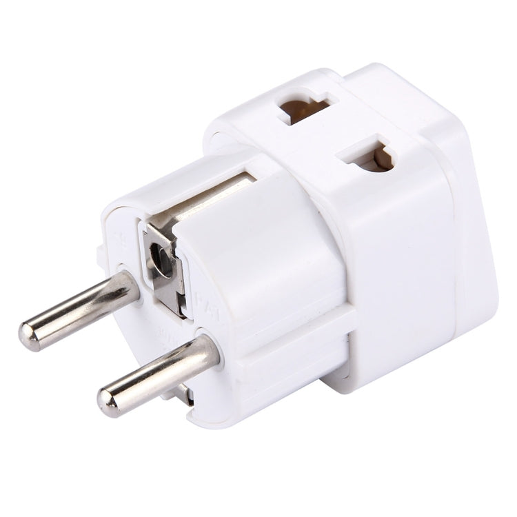 WD-9 Plug Adapter, Travel Power Adaptor with Europe Socket Plug(White) by buy2fix