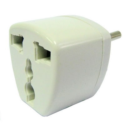 Plug Adapter, Travel Power Adaptor with Europe Socket Plug(White) by buy2fix