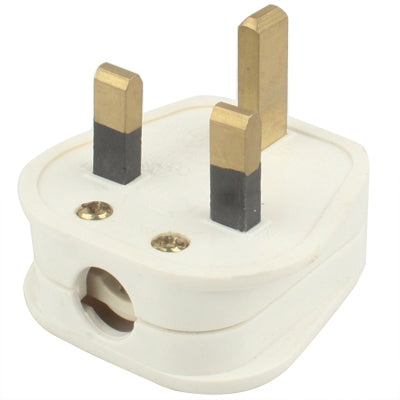 UK Plug Travel Power Adaptor(White) by buy2fix