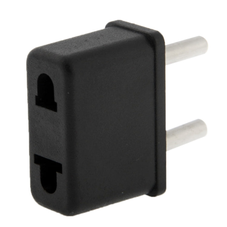 US / AU Plug to EU Plug AC Wall Universal Travel Power Socket Plug Adaptor(Black) by buy2fix
