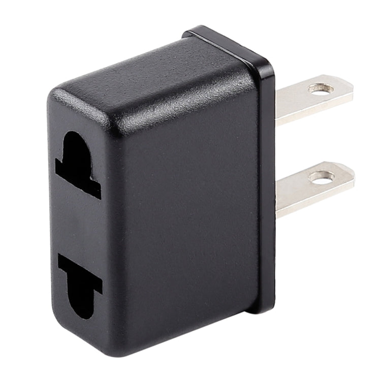 US & EU & AU Plug to US Plug AC Wall Universal Travel Power Socket Plug Adaptor(Black) by buy2fix