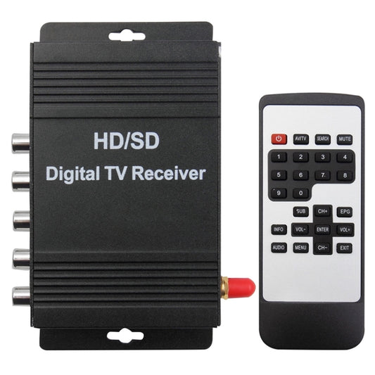 High Speed ISDB-T Mobile Digital Car TV Receiver, Suit for Brazil / Peru / Chile etc. South America Market(Black) by buy2fix