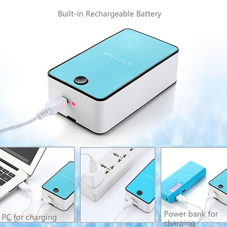 Hand-Held USB Air Condition Fan with Holder(Black) by buy2fix