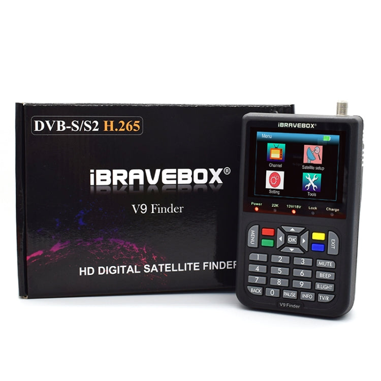iBRAVEBOX V9 Finder Digital Satellite Signal Finder Meter, US Plug by buy2fix