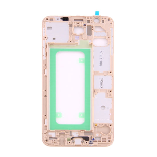 For Galaxy On7 (2016) / G6100 & J7 Prime Middle Frame Bezel (Gold) by buy2fix
