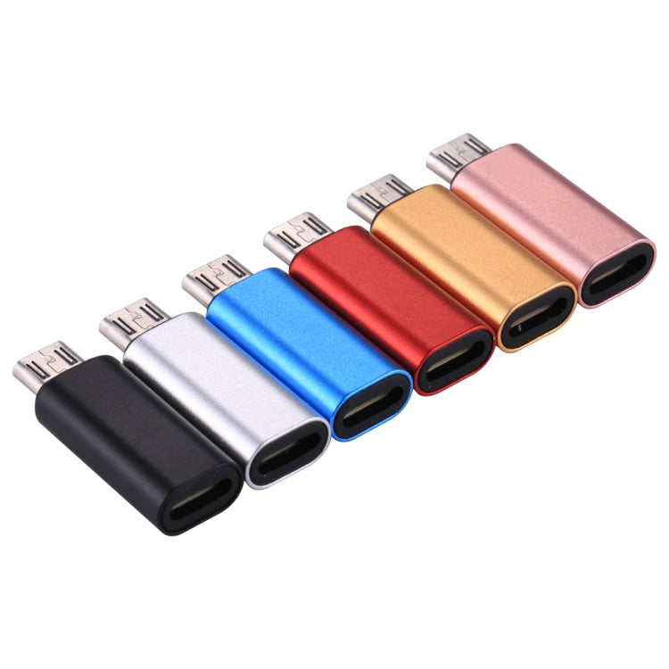 8 Pin Female to Micro USB Male Metal Shell Adapter, For Samsung / Huawei / Xiaomi / Meizu / LG / HTC and Other Smartphones(Black) by buy2fix