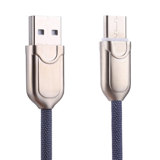 1m 2A USB-C / Type-C to USB 2.0 Data Sync Quick Charger Cable(Blue) by buy2fix