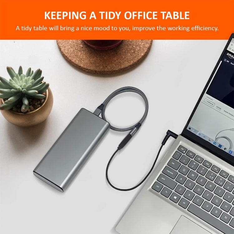 USB-C / Type-C to 4.0 x 1.7mm Laptop Power Charging Cable, Cable Length: about 1.5m by buy2fix