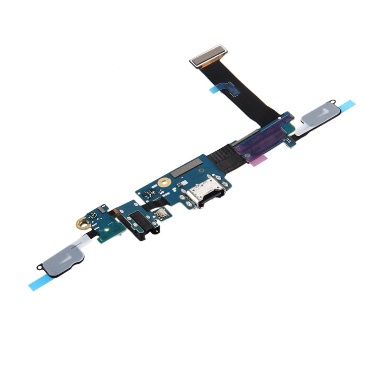 For Galaxy C7 Pro / C7010 Charging Port + Home Button + Earphone Jack Flex Cable by buy2fix