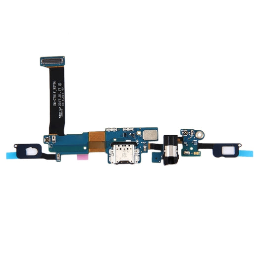 For Galaxy C7 Pro / C701F Charging Port + Home Button + Earphone Jack Flex Cable by buy2fix