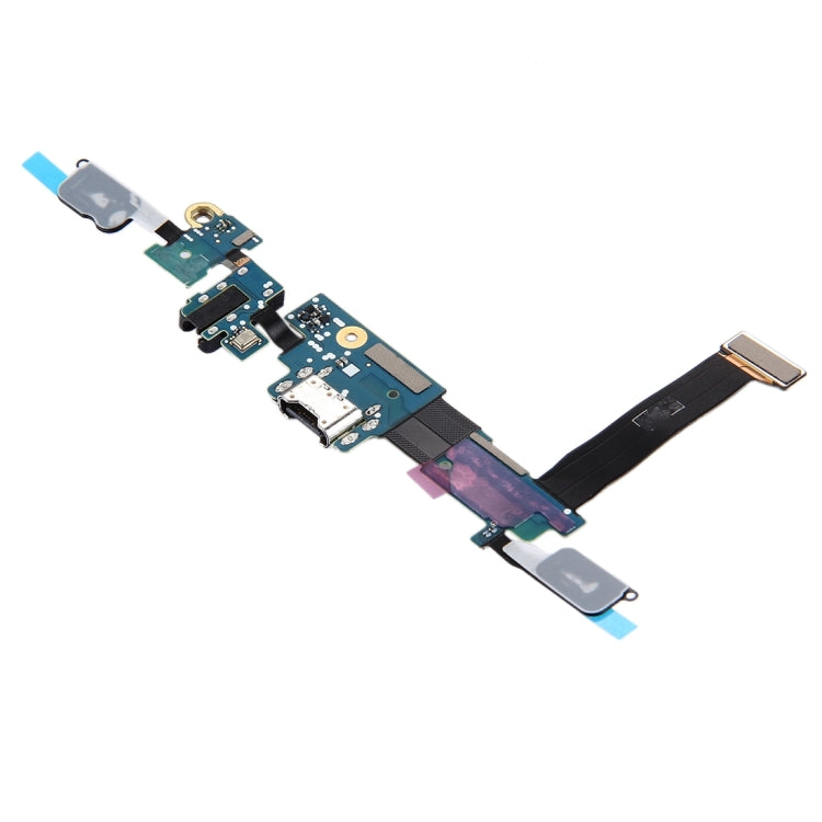 For Galaxy C7 Pro / C701F Charging Port + Home Button + Earphone Jack Flex Cable by buy2fix