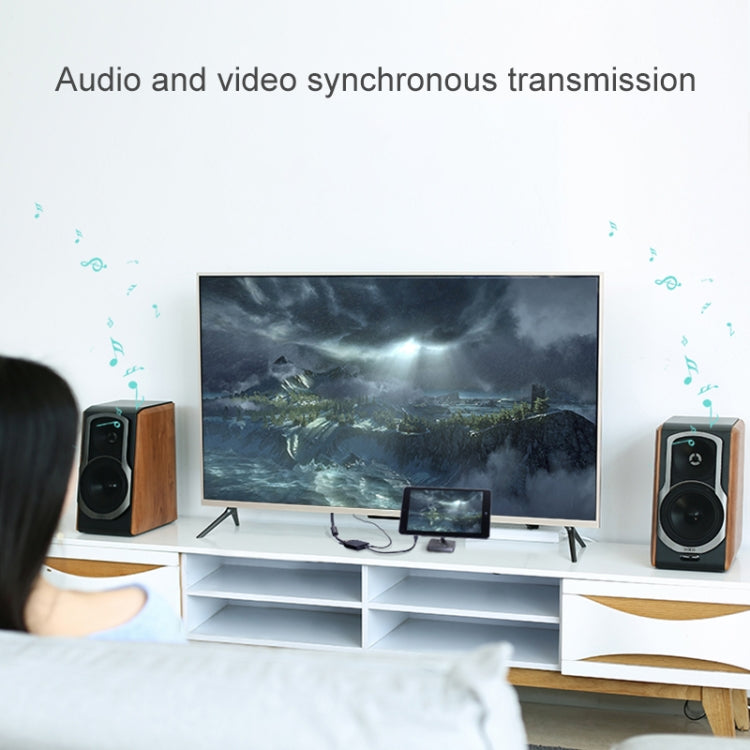 V178A USB-C / Type-C to USB 3.0 x 3 + USB-C / Type-C + HDMI + Audio Port + SD / TF Card Reader Multi-function HUB Adapter by buy2fix