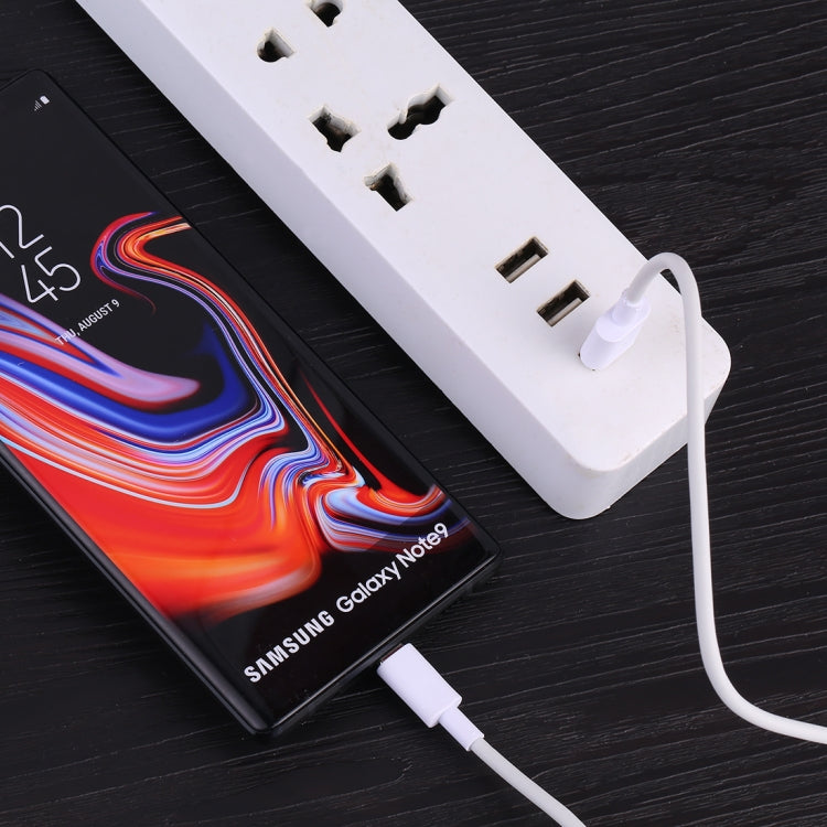 1.5m 5V / 4A USB to USB-C / Type-C Fast Charging Cable (White) by buy2fix