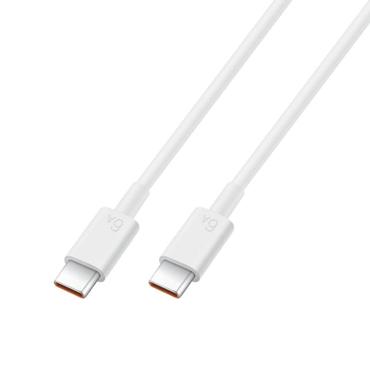Original Huawei CC800 6A Type-C / USB-C to Type-C / USB-C Charging Data Cable, Length: 1.8m (White) by Huawei