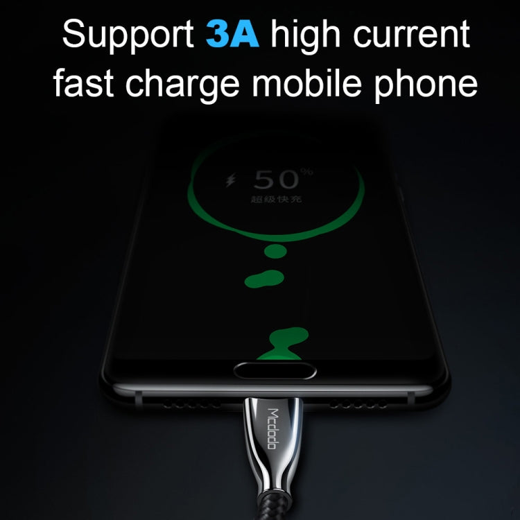 Mcdodo CA-5890 Excellence Series 3A Type-C to Type-C Cable, Length: 1.5m(Black) by Mcdodo