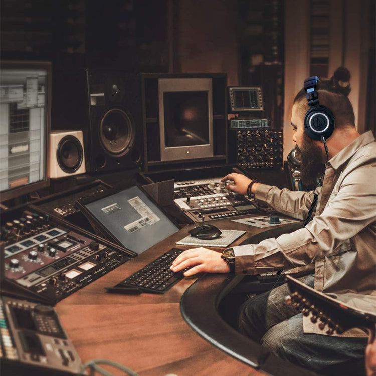 ZS0088 For Audio-Technica ATH-M50X / ATH-M40X Spring Headset Audio Cable, Cable Length: 1.4m-3m by buy2fix