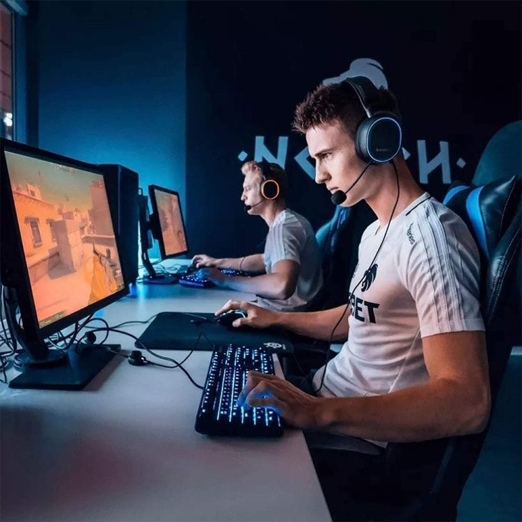 ZS0135 2 in 1 For SteelSeries Arctis 3 / 5 / 7 Earphone Audio Cable + Earphone Adapter Cable Set by buy2fix