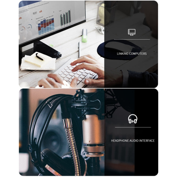 ZS0008 3.5mm to 2.5mm Wired Earphone Cable(Black) by buy2fix