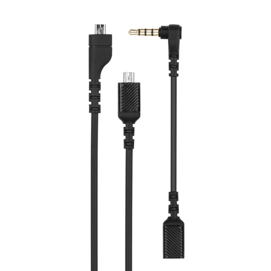 ZS0167 Sound Card Connecting Cable + Adapter Cable for Steelseries Arctis 3 5 7 Headphones by buy2fix