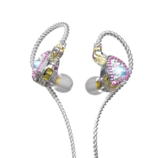 CVJ Liuli 3.5mm In-ear Wired Headset with Microphone, Length 1.25m (Red) by CVJ