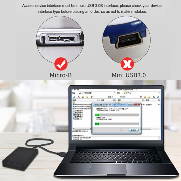2 PCS USB 3.0 Upper Elbow Male to Micro USB 3.0 Elbow Charging Data Cable, Cable Length: 27cm by buy2fix