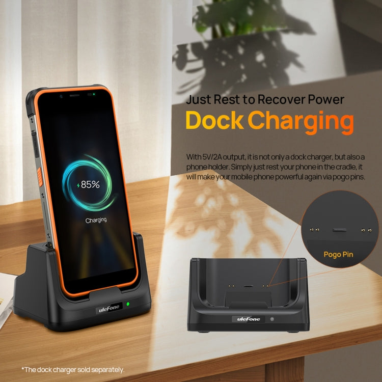 For Ulefone Power Armor 16 Pro / Armor 21 Ulefone USB-C / Type-C Desk Charging Dock(Black) by Ulefone