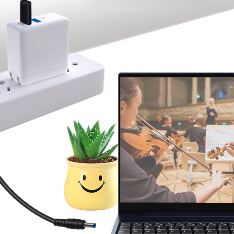 USB-C / Type-C to 4.5 x 3.0mm Laptop Power Charging Cable, Cable Length: about 1.5m(Black) by buy2fix