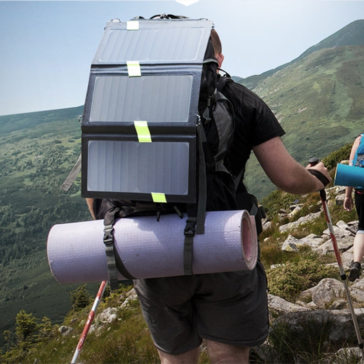 ALLPOWERS 20W 5V Solar Phone Charger Dual USB Output Portable Solar Panel by buy2fix