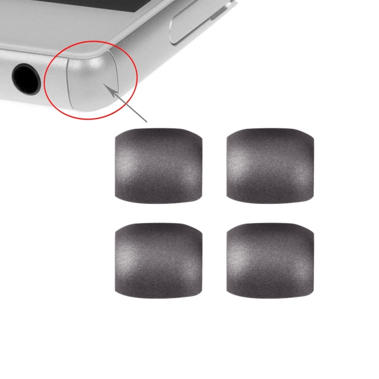 4 PCS Front Bezel Edge for Sony Xperia Z5(Black) by buy2fix