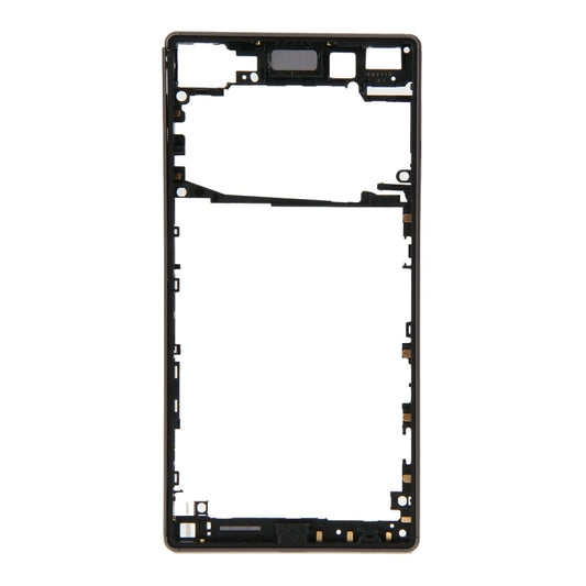 Front Bezel for Sony Xperia Z5 (Single SIM Card Version) (Black) by buy2fix
