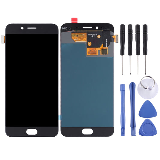 Original LCD Screen for OPPO R9s with Digitizer Full Assembly (Black) by buy2fix
