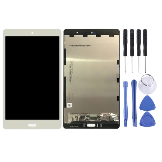 OEM LCD Screen for Huawei MediaPad M3 Lite 8.0 inch / CPN-W09 / CPN-AL00 / CPN-L09 with Digitizer Full Assembly (White) by buy2fix
