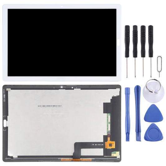 OEM LCD Screen for Huawei MediaPad M5 10.8 inch / CMR-AL19 / CMR-W19 with Digitizer Full Assembly (White) by buy2fix