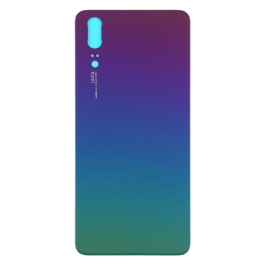 Battery Back Cover for Huawei P20(Aurora Blue) by buy2fix