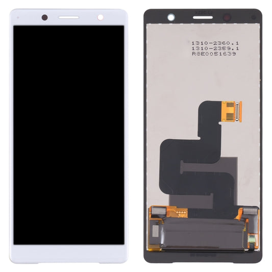 OEM LCD Screen for Sony Xperia XZ2 Compact with Digitizer Full Assembly(White) by buy2fix