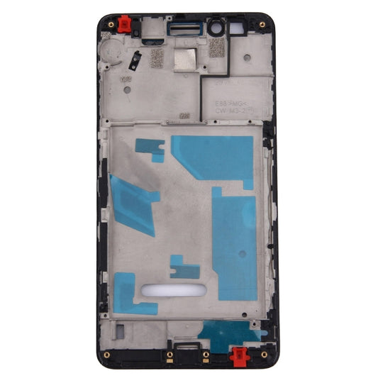 For Huawei Honor 5X / GR5 Front Housing LCD Frame Bezel Plate(Black) by buy2fix