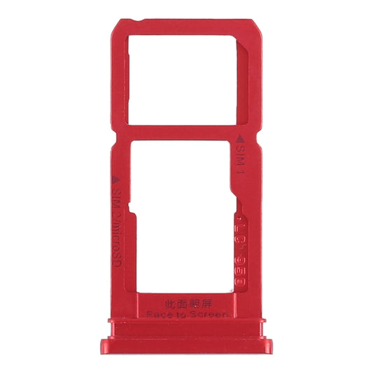 For OPPO R15 SIM Card Tray + SIM Card Tray / Micro SD Card Tray (Red) by buy2fix