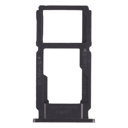 For OPPO R9sk SIM Card Tray + SIM Card Tray / Micro SD Card Tray (Black) by buy2fix