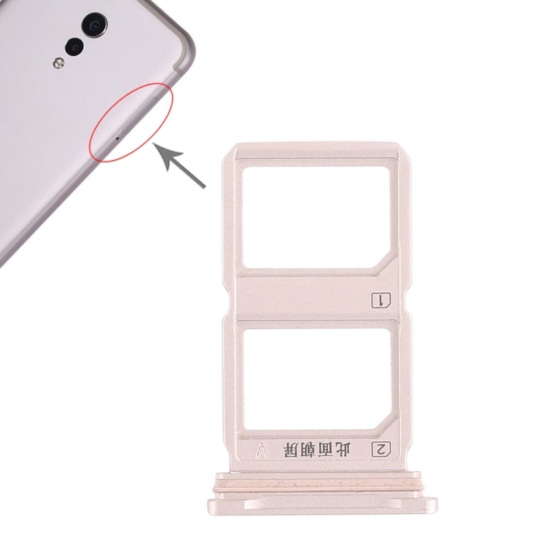 For Vivo Xplay6 2 x SIM Card Tray (Gold) by buy2fix