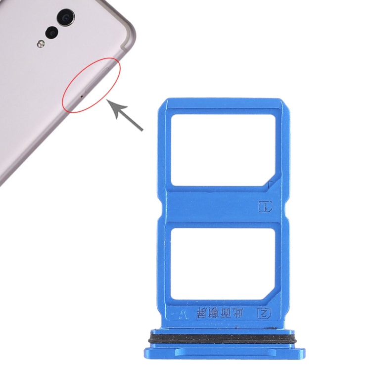 For Vivo Xplay6 2 x SIM Card Tray (Blue) by buy2fix